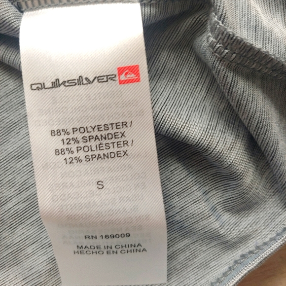 QUIKSILVER NEW mens Omni Session Surf Tee Rashguard - Picture 5 of 8